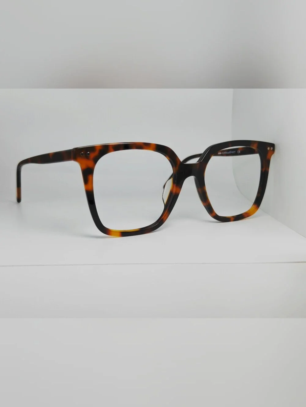 Parasol Traditional Tortoiseshell Square Frame Women's Eyewear.